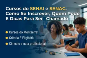 Cursos Do Senai E Senac: Como Se Inscrever, Quem Pode E Dicas Para Ser Chamado