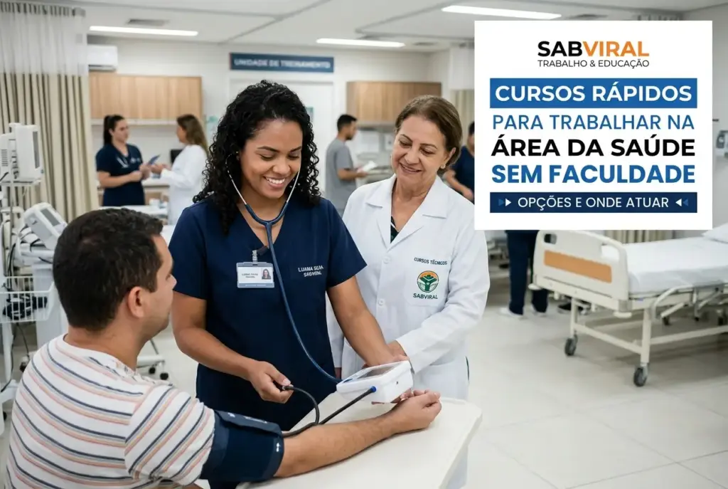 Cursos Rapidos Para Trabalhar Na Area Da Saude Sem Faculdade: Opcoes E Onde Atuar